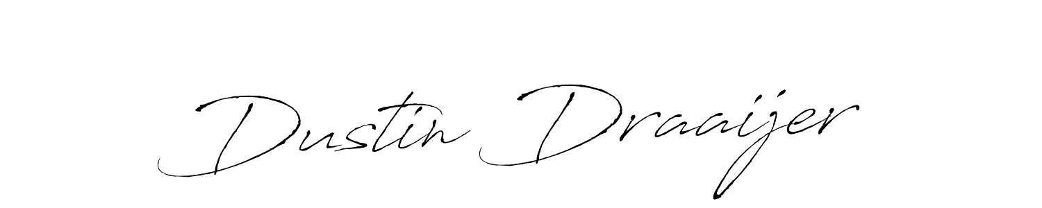 Dustin Draaijer stylish signature style. Best Handwritten Sign (Antro_Vectra) for my name. Handwritten Signature Collection Ideas for my name Dustin Draaijer. Dustin Draaijer signature style 6 images and pictures png