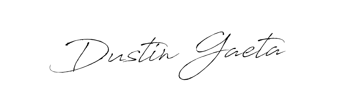 Dustin Gaeta stylish signature style. Best Handwritten Sign (Antro_Vectra) for my name. Handwritten Signature Collection Ideas for my name Dustin Gaeta. Dustin Gaeta signature style 6 images and pictures png