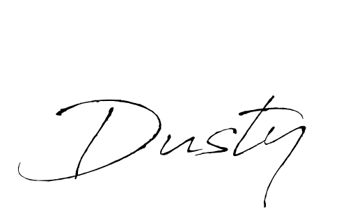 Dusty stylish signature style. Best Handwritten Sign (Antro_Vectra) for my name. Handwritten Signature Collection Ideas for my name Dusty. Dusty signature style 6 images and pictures png