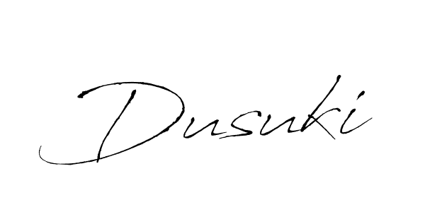 Create a beautiful signature design for name Dusuki. With this signature (Antro_Vectra) fonts, you can make a handwritten signature for free. Dusuki signature style 6 images and pictures png