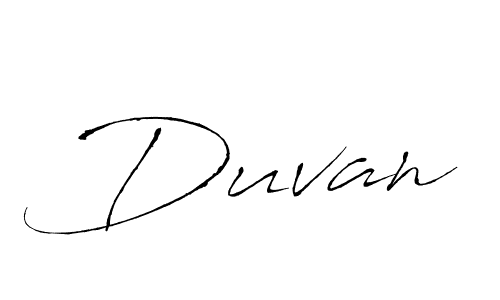 Antro_Vectra is a professional signature style that is perfect for those who want to add a touch of class to their signature. It is also a great choice for those who want to make their signature more unique. Get Duvan name to fancy signature for free. Duvan signature style 6 images and pictures png
