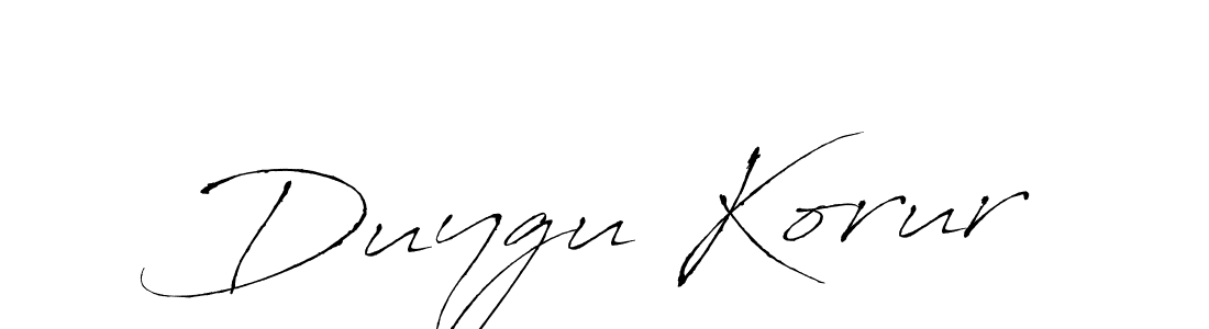 The best way (Antro_Vectra) to make a short signature is to pick only two or three words in your name. The name Duygu Korur include a total of six letters. For converting this name. Duygu Korur signature style 6 images and pictures png