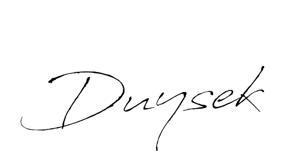 How to make Duysek signature? Antro_Vectra is a professional autograph style. Create handwritten signature for Duysek name. Duysek signature style 6 images and pictures png