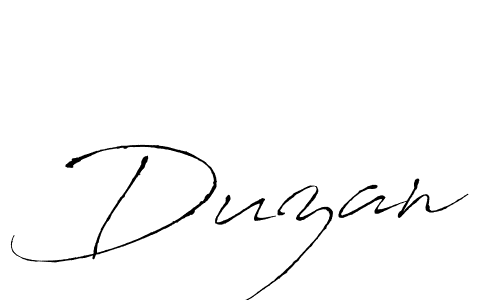 How to make Duzan signature? Antro_Vectra is a professional autograph style. Create handwritten signature for Duzan name. Duzan signature style 6 images and pictures png