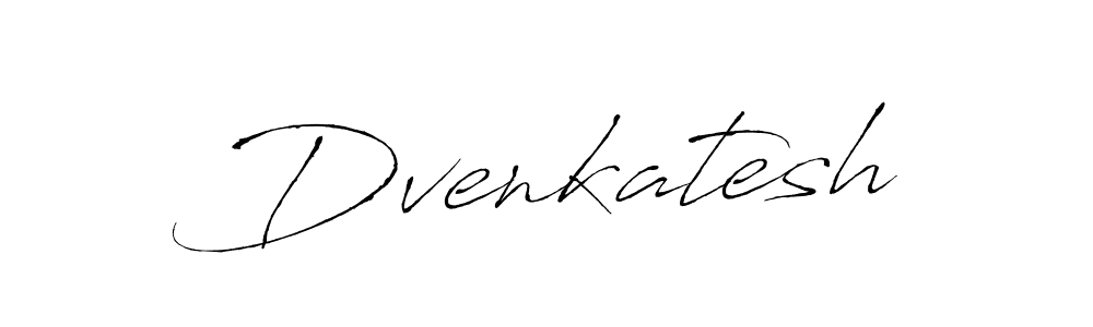 Create a beautiful signature design for name Dvenkatesh. With this signature (Antro_Vectra) fonts, you can make a handwritten signature for free. Dvenkatesh signature style 6 images and pictures png