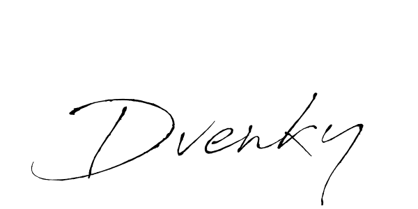 Dvenky stylish signature style. Best Handwritten Sign (Antro_Vectra) for my name. Handwritten Signature Collection Ideas for my name Dvenky. Dvenky signature style 6 images and pictures png