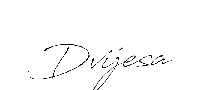 How to make Dvijesa signature? Antro_Vectra is a professional autograph style. Create handwritten signature for Dvijesa name. Dvijesa signature style 6 images and pictures png