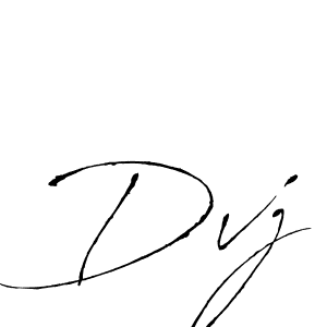Design your own signature with our free online signature maker. With this signature software, you can create a handwritten (Antro_Vectra) signature for name Dvj. Dvj signature style 6 images and pictures png