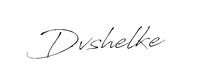 Design your own signature with our free online signature maker. With this signature software, you can create a handwritten (Antro_Vectra) signature for name Dvshelke. Dvshelke signature style 6 images and pictures png