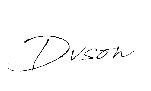 It looks lik you need a new signature style for name Dvson. Design unique handwritten (Antro_Vectra) signature with our free signature maker in just a few clicks. Dvson signature style 6 images and pictures png