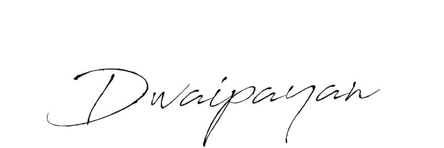 Use a signature maker to create a handwritten signature online. With this signature software, you can design (Antro_Vectra) your own signature for name Dwaipayan. Dwaipayan signature style 6 images and pictures png