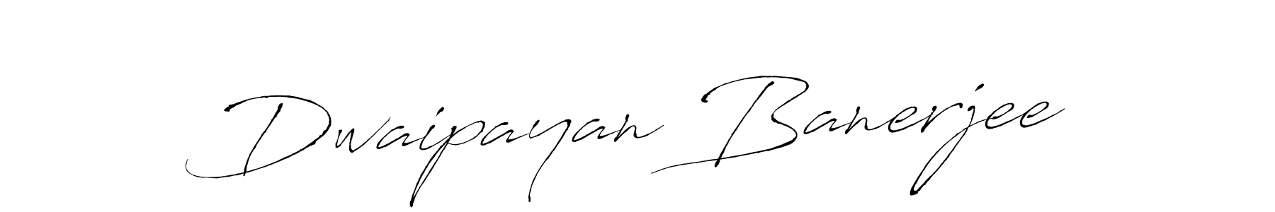 Design your own signature with our free online signature maker. With this signature software, you can create a handwritten (Antro_Vectra) signature for name Dwaipayan Banerjee. Dwaipayan Banerjee signature style 6 images and pictures png