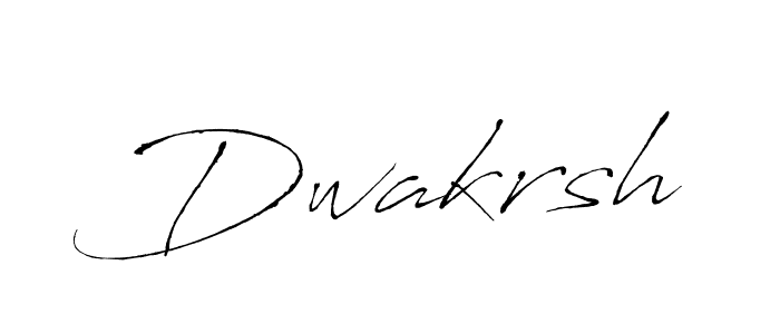 Antro_Vectra is a professional signature style that is perfect for those who want to add a touch of class to their signature. It is also a great choice for those who want to make their signature more unique. Get Dwakrsh name to fancy signature for free. Dwakrsh signature style 6 images and pictures png