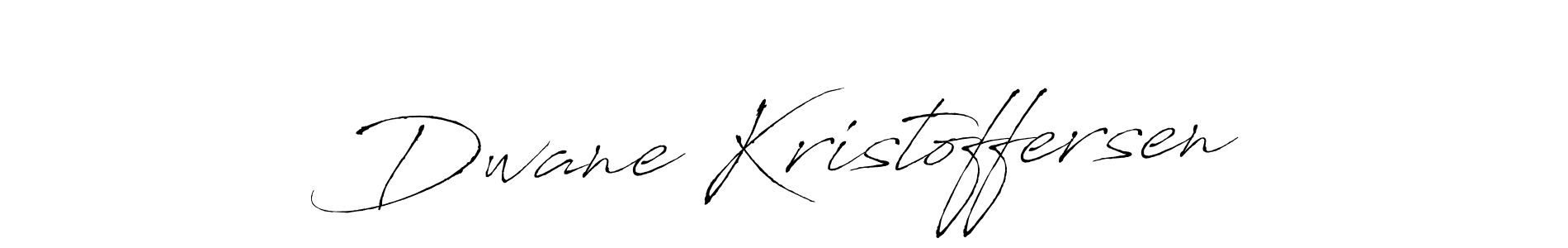 Make a beautiful signature design for name Dwane Kristoffersen. With this signature (Antro_Vectra) style, you can create a handwritten signature for free. Dwane Kristoffersen signature style 6 images and pictures png