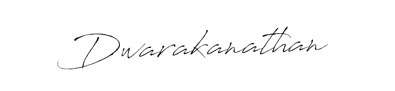 Make a beautiful signature design for name Dwarakanathan. With this signature (Antro_Vectra) style, you can create a handwritten signature for free. Dwarakanathan signature style 6 images and pictures png