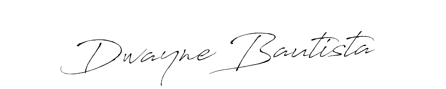 Also we have Dwayne Bautista name is the best signature style. Create professional handwritten signature collection using Antro_Vectra autograph style. Dwayne Bautista signature style 6 images and pictures png