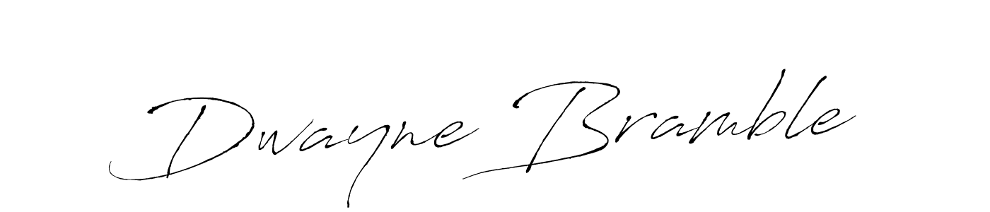 You should practise on your own different ways (Antro_Vectra) to write your name (Dwayne Bramble) in signature. don't let someone else do it for you. Dwayne Bramble signature style 6 images and pictures png