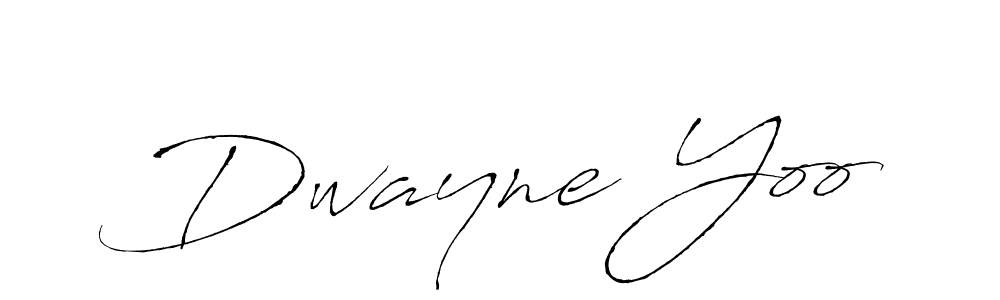 The best way (Antro_Vectra) to make a short signature is to pick only two or three words in your name. The name Dwayne Yoo include a total of six letters. For converting this name. Dwayne Yoo signature style 6 images and pictures png