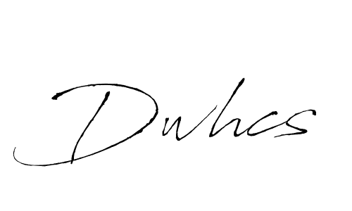 Use a signature maker to create a handwritten signature online. With this signature software, you can design (Antro_Vectra) your own signature for name Dwhcs. Dwhcs signature style 6 images and pictures png