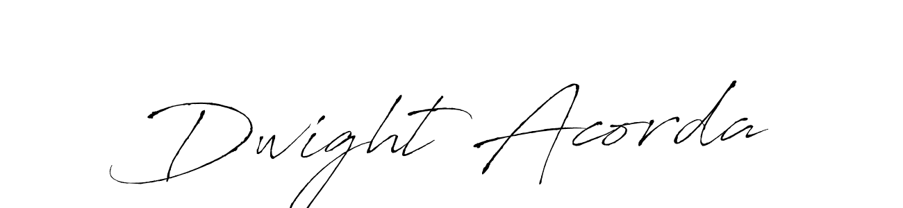 Make a beautiful signature design for name Dwight Acorda. Use this online signature maker to create a handwritten signature for free. Dwight Acorda signature style 6 images and pictures png