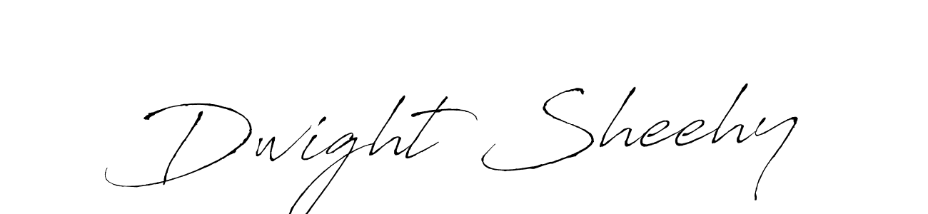 Dwight Sheehy stylish signature style. Best Handwritten Sign (Antro_Vectra) for my name. Handwritten Signature Collection Ideas for my name Dwight Sheehy. Dwight Sheehy signature style 6 images and pictures png