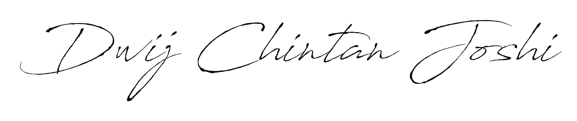 Enhance your business communications with Dwij Chintan Joshi signature in Antro_Vectra lettering. Clean, modern, and universally compatible. Dwij Chintan Joshi signature style 6 images and pictures png