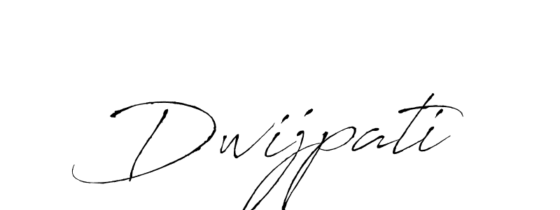 How to make Dwijpati signature? Antro_Vectra is a professional autograph style. Create handwritten signature for Dwijpati name. Dwijpati signature style 6 images and pictures png
