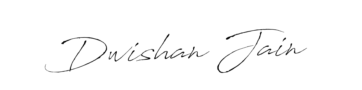 Dwishan Jain stylish signature style. Best Handwritten Sign (Antro_Vectra) for my name. Handwritten Signature Collection Ideas for my name Dwishan Jain. Dwishan Jain signature style 6 images and pictures png