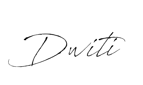Make a beautiful signature design for name Dwiti. Use this online signature maker to create a handwritten signature for free. Dwiti signature style 6 images and pictures png