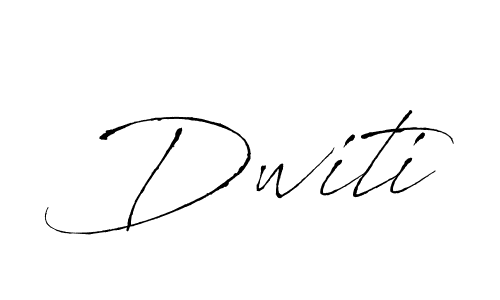 Make a beautiful signature design for name Dwiti. Use this online signature maker to create a handwritten signature for free. Dwiti signature style 6 images and pictures png