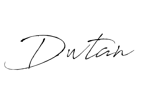 Create a beautiful signature design for name Dwtan. With this signature (Antro_Vectra) fonts, you can make a handwritten signature for free. Dwtan signature style 6 images and pictures png