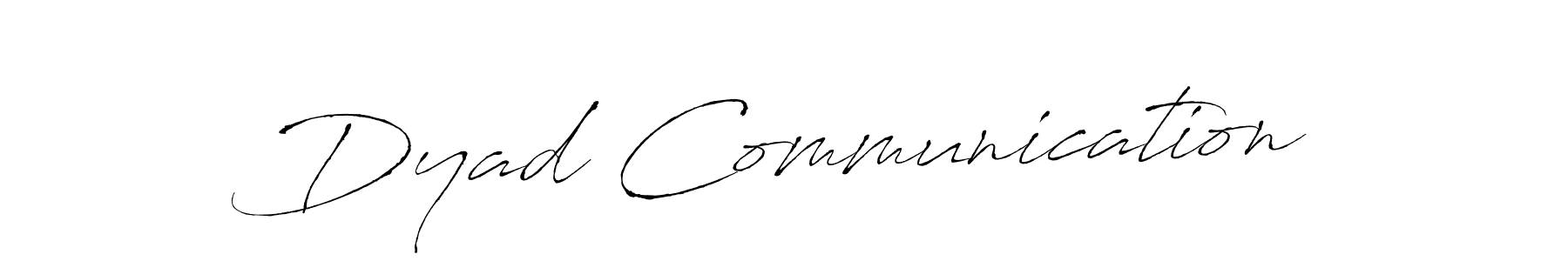 Antro_Vectra is a professional signature style that is perfect for those who want to add a touch of class to their signature. It is also a great choice for those who want to make their signature more unique. Get Dyad Communication name to fancy signature for free. Dyad Communication signature style 6 images and pictures png