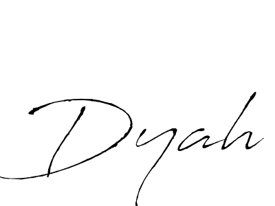 You should practise on your own different ways (Antro_Vectra) to write your name (Dyah) in signature. don't let someone else do it for you. Dyah signature style 6 images and pictures png