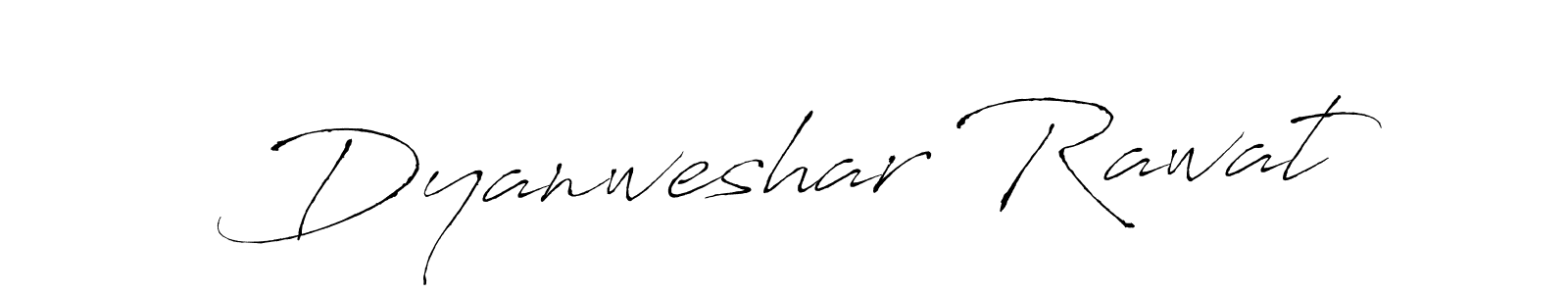 Make a beautiful signature design for name Dyanweshar Rawat. Use this online signature maker to create a handwritten signature for free. Dyanweshar Rawat signature style 6 images and pictures png