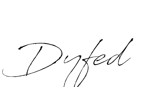 You should practise on your own different ways (Antro_Vectra) to write your name (Dyfed) in signature. don't let someone else do it for you. Dyfed signature style 6 images and pictures png