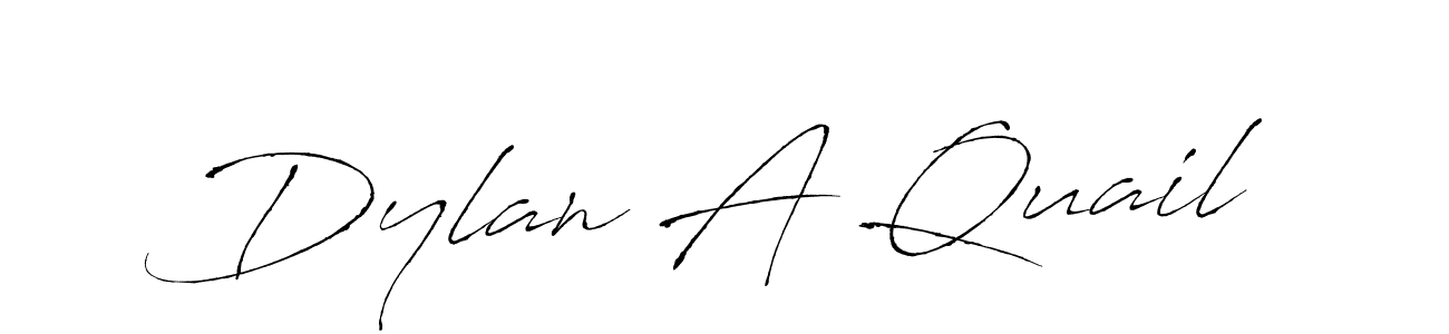 Antro_Vectra is a professional signature style that is perfect for those who want to add a touch of class to their signature. It is also a great choice for those who want to make their signature more unique. Get Dylan A Quail name to fancy signature for free. Dylan A Quail signature style 6 images and pictures png