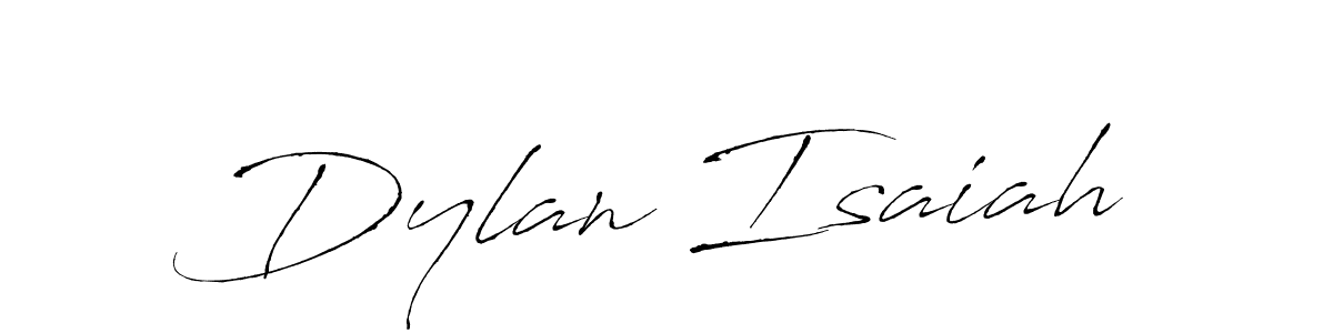 Design your own signature with our free online signature maker. With this signature software, you can create a handwritten (Antro_Vectra) signature for name Dylan Isaiah. Dylan Isaiah signature style 6 images and pictures png