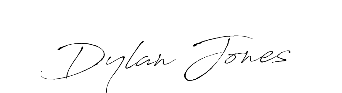 How to make Dylan Jones signature? Antro_Vectra is a professional autograph style. Create handwritten signature for Dylan Jones name. Dylan Jones signature style 6 images and pictures png