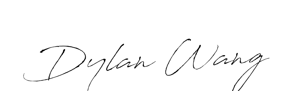 Use a signature maker to create a handwritten signature online. With this signature software, you can design (Antro_Vectra) your own signature for name Dylan Wang. Dylan Wang signature style 6 images and pictures png