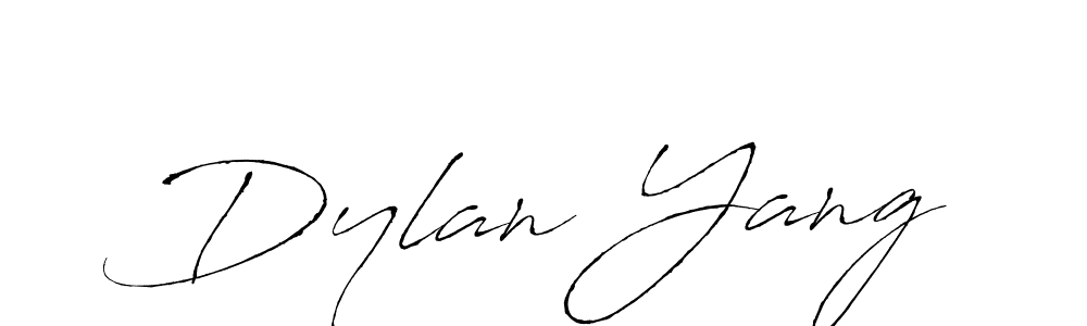 How to make Dylan Yang signature? Antro_Vectra is a professional autograph style. Create handwritten signature for Dylan Yang name. Dylan Yang signature style 6 images and pictures png