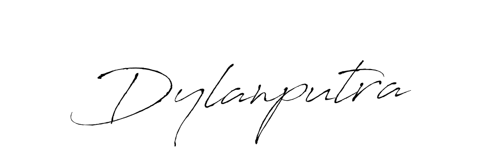 How to make Dylanputra signature? Antro_Vectra is a professional autograph style. Create handwritten signature for Dylanputra name. Dylanputra signature style 6 images and pictures png
