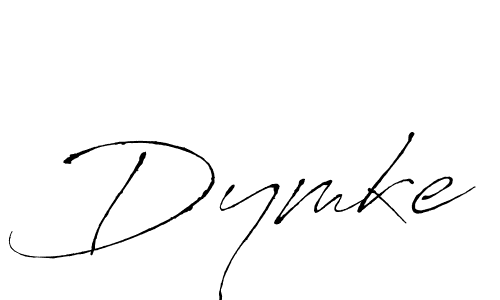 Use a signature maker to create a handwritten signature online. With this signature software, you can design (Antro_Vectra) your own signature for name Dymke. Dymke signature style 6 images and pictures png