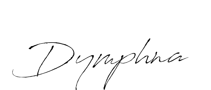 Create a beautiful signature design for name Dymphna. With this signature (Antro_Vectra) fonts, you can make a handwritten signature for free. Dymphna signature style 6 images and pictures png