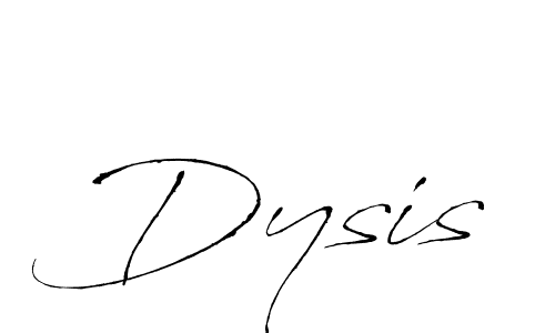 How to make Dysis name signature. Use Antro_Vectra style for creating short signs online. This is the latest handwritten sign. Dysis signature style 6 images and pictures png