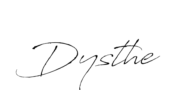 Design your own signature with our free online signature maker. With this signature software, you can create a handwritten (Antro_Vectra) signature for name Dysthe. Dysthe signature style 6 images and pictures png