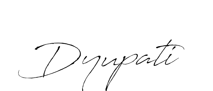 Dyupati stylish signature style. Best Handwritten Sign (Antro_Vectra) for my name. Handwritten Signature Collection Ideas for my name Dyupati. Dyupati signature style 6 images and pictures png