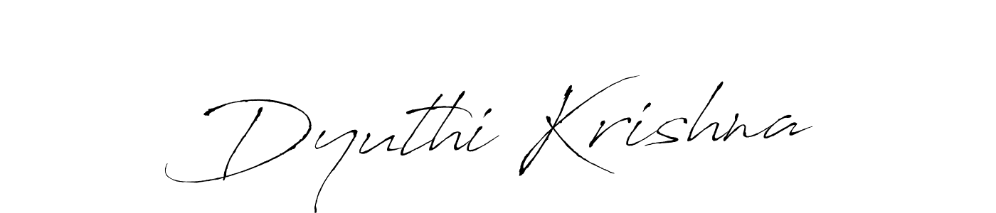 Here are the top 10 professional signature styles for the name Dyuthi Krishna. These are the best autograph styles you can use for your name. Dyuthi Krishna signature style 6 images and pictures png
