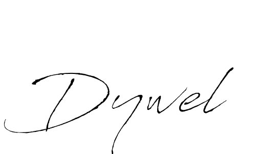 Use a signature maker to create a handwritten signature online. With this signature software, you can design (Antro_Vectra) your own signature for name Dywel. Dywel signature style 6 images and pictures png