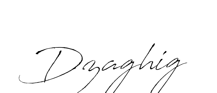 Design your own signature with our free online signature maker. With this signature software, you can create a handwritten (Antro_Vectra) signature for name Dzaghig. Dzaghig signature style 6 images and pictures png