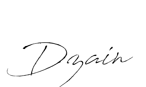 Antro_Vectra is a professional signature style that is perfect for those who want to add a touch of class to their signature. It is also a great choice for those who want to make their signature more unique. Get Dzain name to fancy signature for free. Dzain signature style 6 images and pictures png